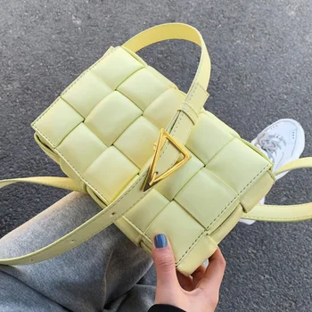 LIKETHIS Small Weave Flap Bags for Women 2021 Trend Designer Branded Fashion Pu Leather Shoulder Crossbody Bag Bolso Mujer
LIKETHIS Small Weave Flap Bags for Women 2021 Trend Designer Branded Fashion Pu Leather Shoulder Crossbody Bag Bolso Mujer