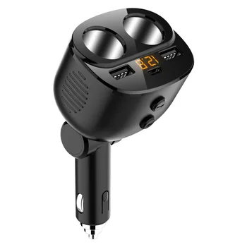 C06 New Car Charger One plus Two Car Multi-Function Cigarette Lighter Conversion Plug USB Smartphone
C06 New Car Charger One plus Two Car Multi-Function Cigarette Lighter Conversion Plug USB Smartphone