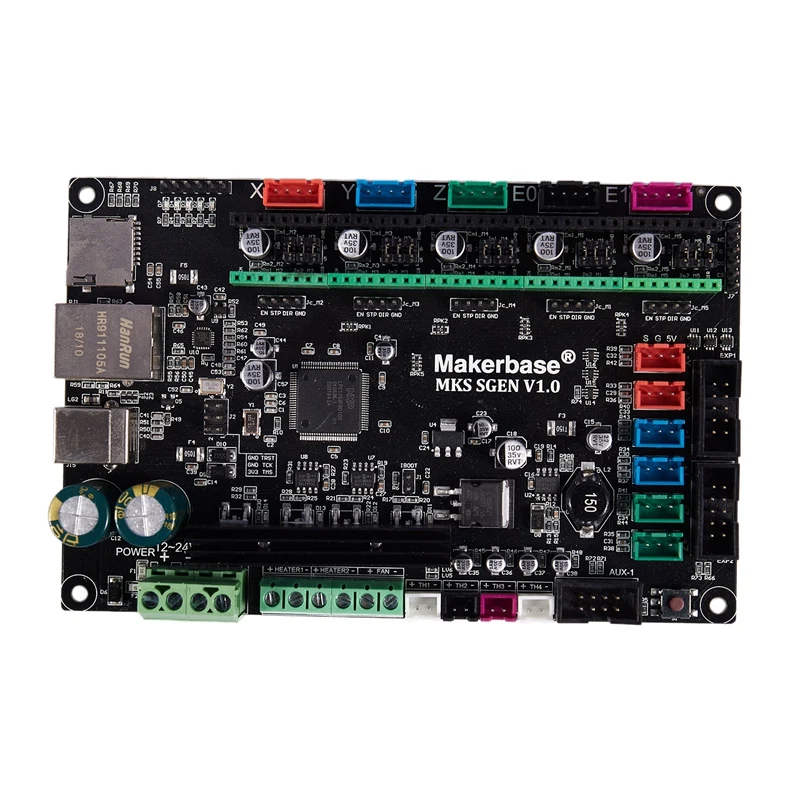 PPYY NEW -3D Printer Control Board MKS SGEN V1.0 32-Bit CPU ARM Motherboard Smoothieboard Compatible Smoothieware Similar MKS GE
PPYY NEW -3D Printer Control Board MKS SGEN V1.0 32-Bit CPU ARM Motherboard Smoothieboard Compatible Smoothieware Similar MKS GE