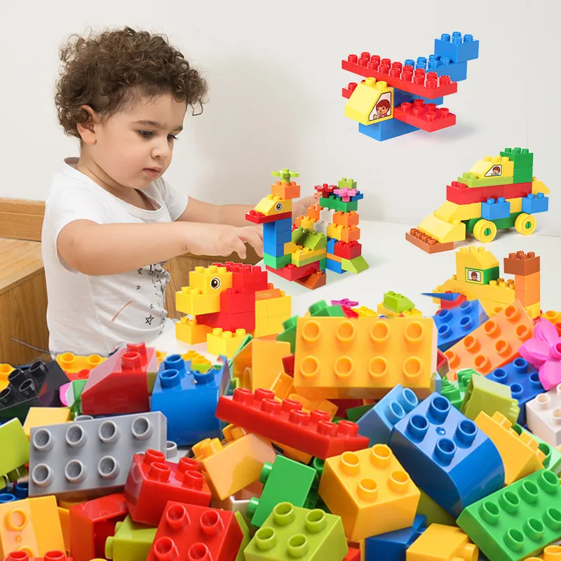 Compatible with Duploed DIY Building Blocks Constructor Stickers Classic Bricks Educational Toys For Children Baby Kids Gifts
Compatible with Duploed DIY Building Blocks Constructor Stickers Classic Bricks Educational Toys For Children Baby Kids Gifts