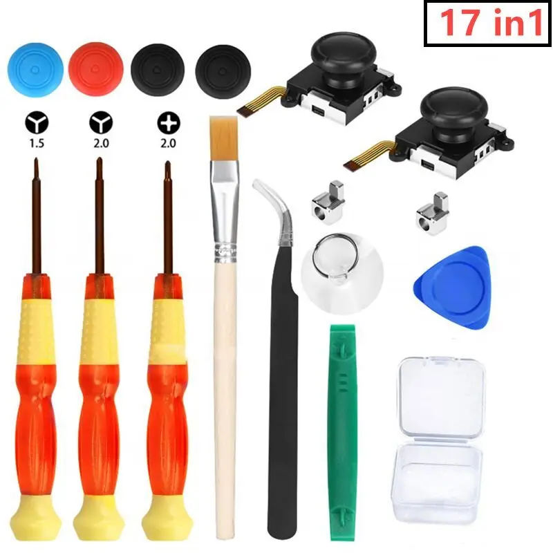 1 Set 3D Joystick Rocker Stick Disassemble Repair Tool for Switch Game Handle Replacements
1 Set 3D Joystick Rocker Stick Disassemble Repair Tool for Switch Game Handle Replacements