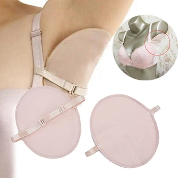 1 Pair Reusable Washable Underarm Sweat Shield Pad Washable Armpit Sweat Absorbing Guards Shoulder Strap Skin Color
1 Pair Reusable Washable Underarm Sweat Shield Pad Washable Armpit Sweat Absorbing Guards Shoulder Strap Skin Color