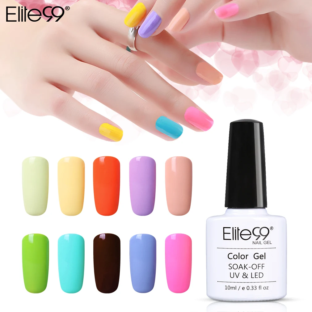Elite99 10ml Macaron Color UV Gel Semi Permanent Nail Art Gel Polish Varnish Manicure Design Soak Off Gel Nail Polish Lacquer
Elite99 10ml Macaron Color UV Gel Semi Permanent Nail Art Gel Polish Varnish Manicure Design Soak Off Gel Nail Polish Lacquer