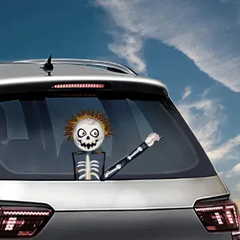Halloween Horror Series Car Stickers Rear Windshield Decals Auto Decoration Waving Wiper Sticker Car Styling Rear Window Sticker
Halloween Horror Series Car Stickers Rear Windshield Decals Auto Decoration Waving Wiper Sticker Car Styling Rear Window Sticker