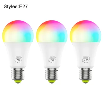 Intelligent WiFi Home APP Control 2.4G Dimmable Convenient PA Color Changing Smart LED Bulb Multicolor Timing Bedroom L0703
Intelligent WiFi Home APP Control 2.4G Dimmable Convenient PA Color Changing Smart LED Bulb Multicolor Timing Bedroom L0703
