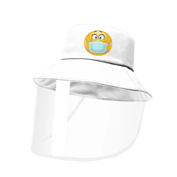 Customized Smiley Face Printing Women Men Bucket Cap Sun Protective Beach Summer Fisherman Hat Anti Dust Haze Smog Face Covers
Customized Smiley Face Printing Women Men Bucket Cap Sun Protective Beach Summer Fisherman Hat Anti Dust Haze Smog Face Covers