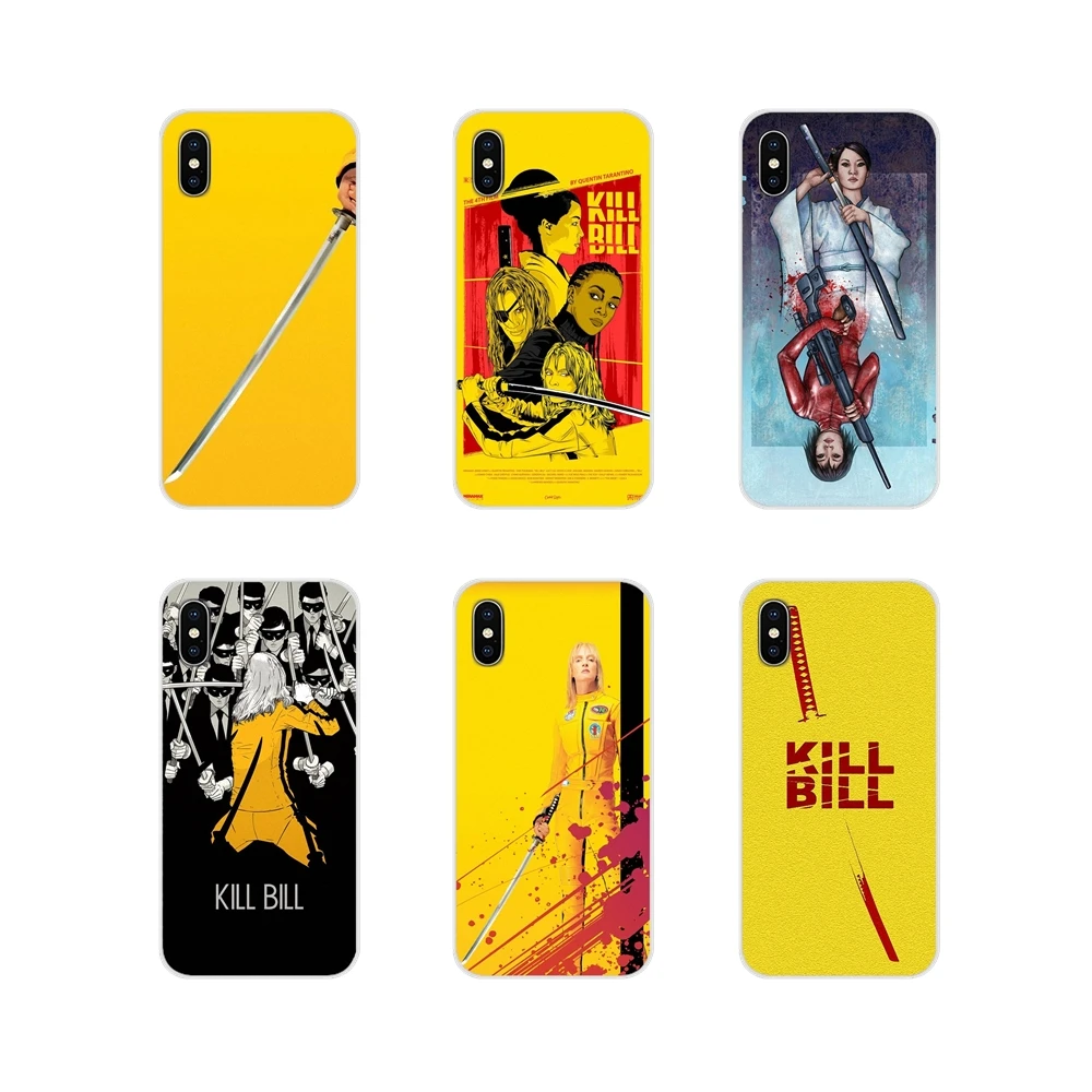 Kill Bill для Apple IPhone X XR XS MAX 4 4s 5 5S 5C SE 6 6S 7 8 Plus ipod touch Аксессуары чехлы телефонов |