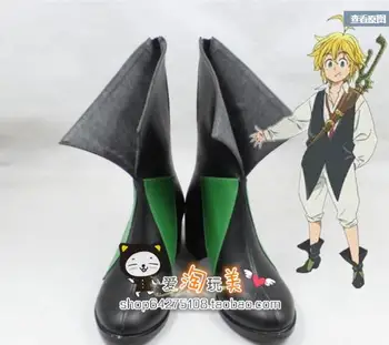 The Seven Deadly Sins Meliodas Cosplay Boots Shoes Anime Party Cosplay Boots Custom Made for Adult Men Shoes
The Seven Deadly Sins Meliodas Cosplay Boots Shoes Anime Party Cosplay Boots Custom Made for Adult Men Shoes