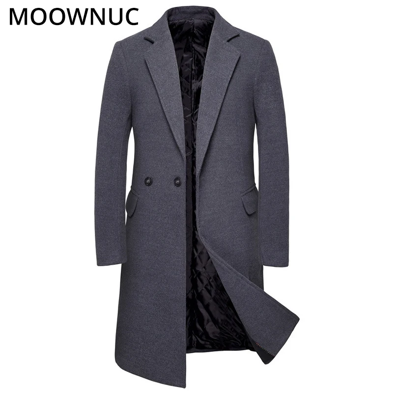 Men's Coats Male Woollen Overcoat Winter Autumn Fashion Long Business Smart Casual Thick Blends Brand Men's Clothes MOOWNUC MWC
Men's Coats Male Woollen Overcoat Winter Autumn Fashion Long Business Smart Casual Thick Blends Brand Men's Clothes MOOWNUC MWC