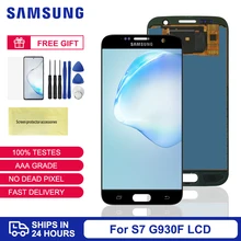 Ensemble écran tactile LCD, 5.1 pouces, pour Samsung Galaxy S7 G930 G930F, livraison rapide=