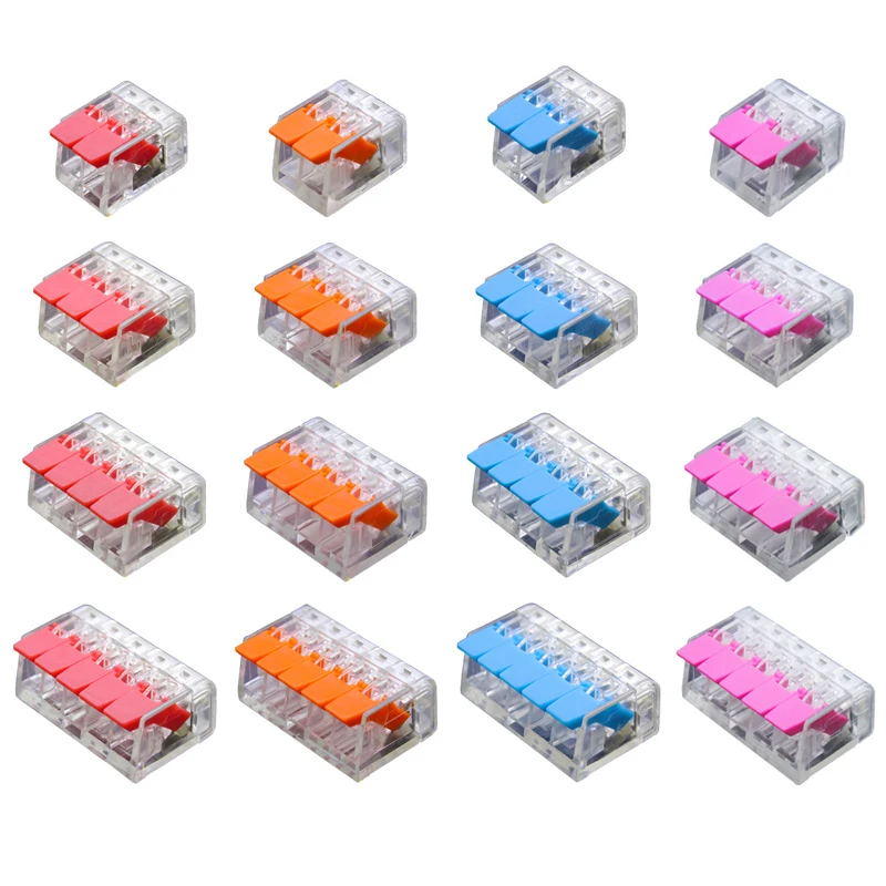 Wire Connector 50 / 100PCS Mini Quick Connector Universal Compact Wire Connector Plug-in Wire Terminal Home Connector
Wire Connector 50 / 100PCS Mini Quick Connector Universal Compact Wire Connector Plug-in Wire Terminal Home Connector