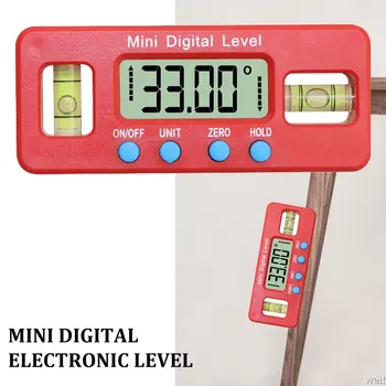 Strong Magnetic 3V Large Capacity Lithium Battery Electronic Mini Level Instrument Inclinometer Angle Ruler
Strong Magnetic 3V Large Capacity Lithium Battery Electronic Mini Level Instrument Inclinometer Angle Ruler