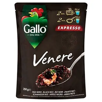 Riso Gallo Venere Riso Nero Sacchetto 250g 
Riso Gallo Venere Riso Nero Sacchetto 250g