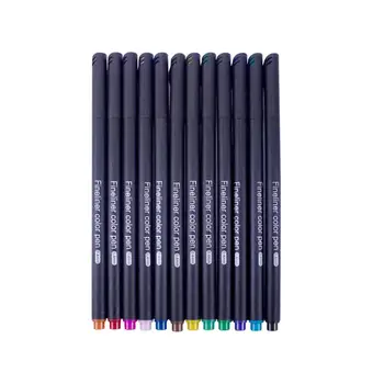 For Fineliner Pen 12 24 Colors Art Marker Pen set Manga Fine Line Hook Sketch Writing Drawing Pen Art Supplies 
For Fineliner Pen 12 24 Colors Art Marker Pen set Manga Fine Line Hook Sketch Writing Drawing Pen Art Supplies