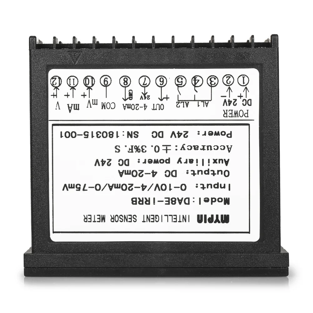 Hot New Multi-functional DC 24V Digital LED Display Sensor Meter with 2 Relay Alarm Output and 0~10V/4~20mA/0~75mV Input
Hot New Multi-functional DC 24V Digital LED Display Sensor Meter with 2 Relay Alarm Output and 0~10V/4~20mA/0~75mV Input