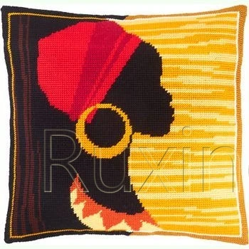 Latch-Hook-Kits-DIY 3D Segment Embroidery Pillow Embroidered Handcraft Pillow Case African girl Package Coarse Wool Cross Stitch
Latch-Hook-Kits-DIY 3D Segment Embroidery Pillow Embroidered Handcraft Pillow Case African girl Package Coarse Wool Cross Stitch