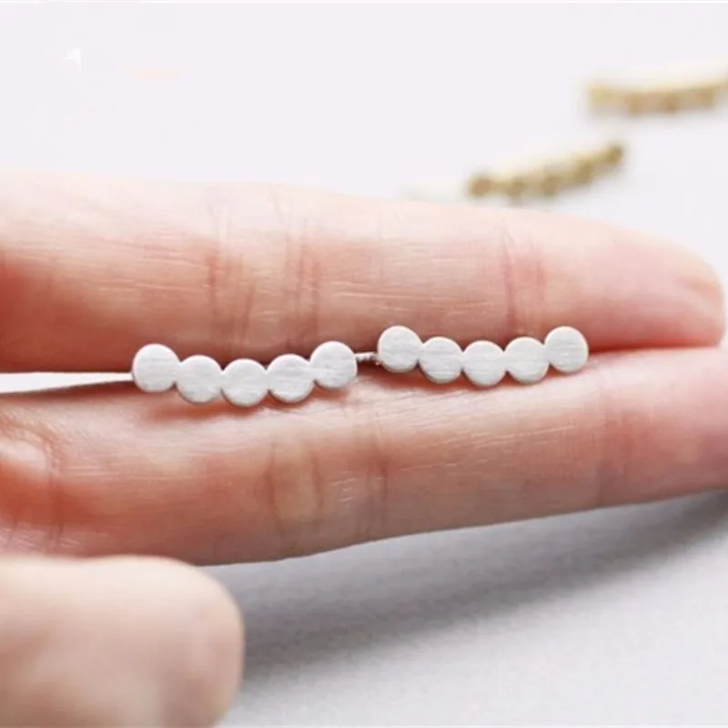 Stainless Steel Circles Ear Crawlers Disc Stud Earrings For Women Fashion Jewelry Bijoux Femme Best Friend Gift 2019
Stainless Steel Circles Ear Crawlers Disc Stud Earrings For Women Fashion Jewelry Bijoux Femme Best Friend Gift 2019