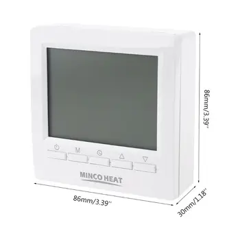 Digital Gas Boiler Thermostat 3A Weekly Programmable Room Temperature Controller L4MF
Digital Gas Boiler Thermostat 3A Weekly Programmable Room Temperature Controller L4MF
