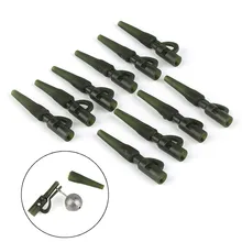 10pcs Fishing Terminal Tackle Safety Lead Clips With Pins Tail Rubber Tubes Carp Fishing Tackle Kit Accessories Equipment
10pcs Fishing Terminal Tackle Safety Lead Clips With Pins Tail Rubber Tubes Carp Fishing Tackle Kit Accessories Equipment