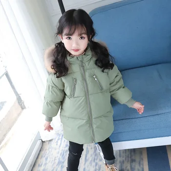 Children's Down Jacket 2020 New Winter Mid Length Thickened Kids Clothes Boys and Girls Outwear Plain Korean Style Fashion Coats
Children's Down Jacket 2020 New Winter Mid Length Thickened Kids Clothes Boys and Girls Outwear Plain Korean Style Fashion Coats
