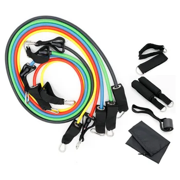 11 Pcs/Set Resistance Bands Set Crossfit Training Rubber Pilates Elastic Tubes Safety Buckle Pull Rope Workout Fitness Equipment
11 Pcs/Set Resistance Bands Set Crossfit Training Rubber Pilates Elastic Tubes Safety Buckle Pull Rope Workout Fitness Equipment