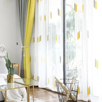 Fresh Pure White Bedroom Gauze Curtain Simple Modern Rural Wind Wheat Breathable Living Room Window Screen Finished Products
Fresh Pure White Bedroom Gauze Curtain Simple Modern Rural Wind Wheat Breathable Living Room Window Screen Finished Products