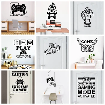 Large Gamer Vinyl Wall Sticker Game Room For Kids Baby Room Decoration Gaming Boys Decor Wall Decals Poster Wallpaper Mural 
Large Gamer Vinyl Wall Sticker Game Room For Kids Baby Room Decoration Gaming Boys Decor Wall Decals Poster Wallpaper Mural