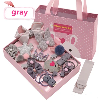 18 Pcs/Box Children Cute Hair Accessories Set Baby Crown Bow Flower Hairpins Barrettes Hair clips Girls Headdress Gift
18 Pcs/Box Children Cute Hair Accessories Set Baby Crown Bow Flower Hairpins Barrettes Hair clips Girls Headdress Gift