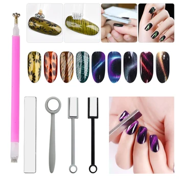 Cat Eye Nail Magetic Stick Strong Effect Magnet Board for 9D Cat Eye Gel 3D Line Strip Effect Multi-function Magnetic Pen Tool 
Cat Eye Nail Magetic Stick Strong Effect Magnet Board for 9D Cat Eye Gel 3D Line Strip Effect Multi-function Magnetic Pen Tool