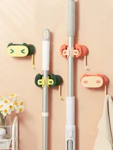 Super Cute Multi-functional Bathroom Mop Rack Broom Card Holder Reception Hook Perforated Mop Clip Bathroom Wall Rack Wall Hooks
Super Cute Multi-functional Bathroom Mop Rack Broom Card Holder Reception Hook Perforated Mop Clip Bathroom Wall Rack Wall Hooks