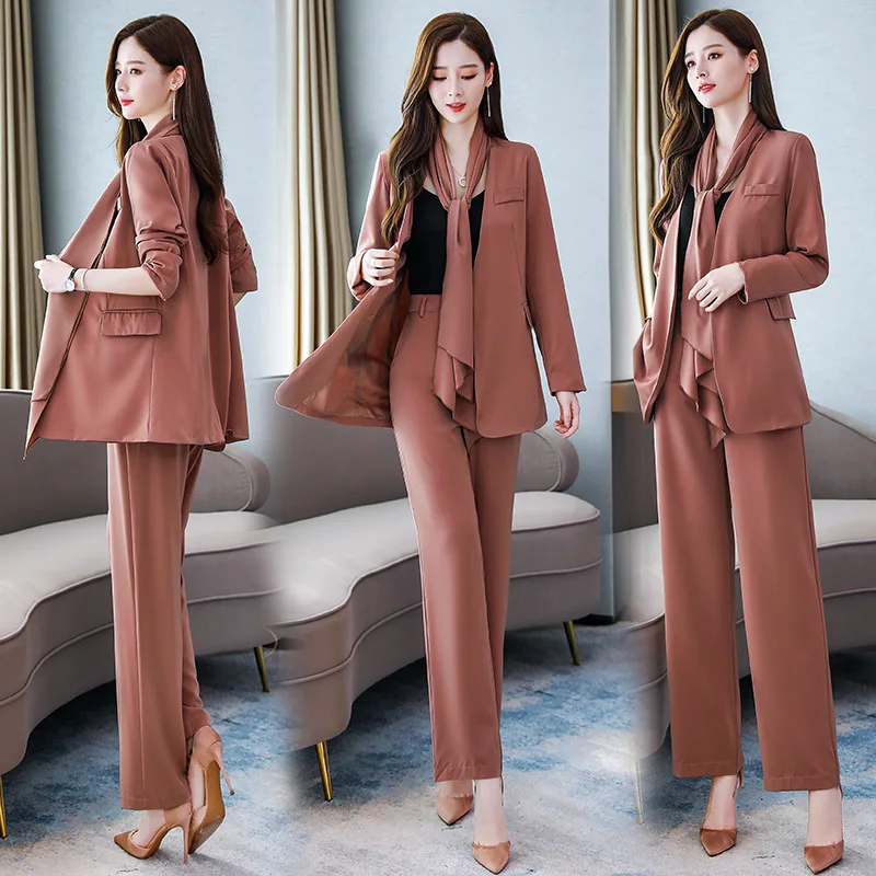 2019 New Style Spring And Autumn Casual Slimming Elegant Small Suit WOMEN'S Suit Early Autumn Trendy Two-Piece Set Western Style
2019 New Style Spring And Autumn Casual Slimming Elegant Small Suit WOMEN'S Suit Early Autumn Trendy Two-Piece Set Western Style