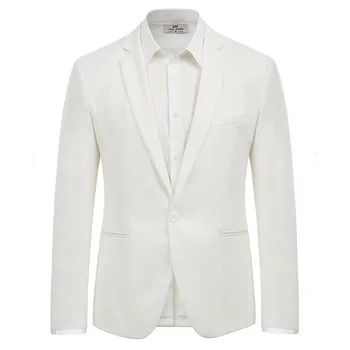 office work Men's blazer suits business evening party solid Stylish Slim Fit Single Breasted One-Button Notch Lapel Blazer Coat
office work Men's blazer suits business evening party solid Stylish Slim Fit Single Breasted One-Button Notch Lapel Blazer Coat