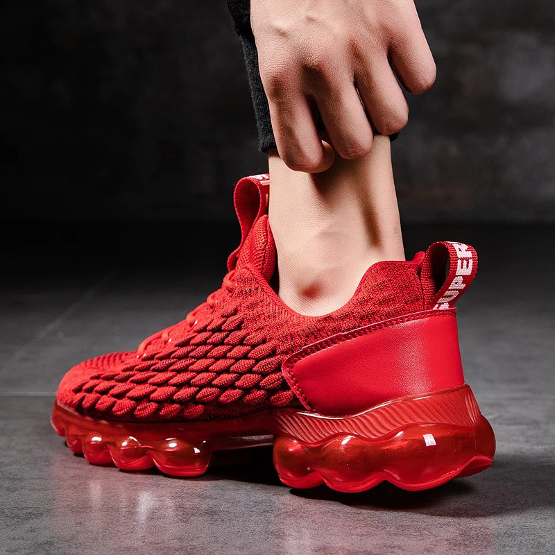 Men's Casual Blade Shoes Man Sneakers Air Cushion Mesh Sport Running Shoe Jogging Red Zapatos Hombre Zapatillas Masculino Adulto
Men's Casual Blade Shoes Man Sneakers Air Cushion Mesh Sport Running Shoe Jogging Red Zapatos Hombre Zapatillas Masculino Adulto