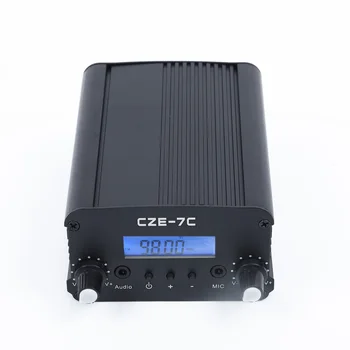 1W/7W Stereo Audio FM Transmitter Radio Broadcast Station PLL+Antenna +Audio Cable Aluminum Power Amplifier RD06HVF1 12V/3A
1W/7W Stereo Audio FM Transmitter Radio Broadcast Station PLL+Antenna +Audio Cable Aluminum Power Amplifier RD06HVF1 12V/3A