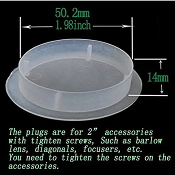 Gosky Telescope 2" Barlow Lens Plug or Focuser Dust Caps Set of 4 - New Hard to Find
Gosky Telescope 2" Barlow Lens Plug or Focuser Dust Caps Set of 4 - New Hard to Find