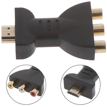 AV digital signal HDMI Male to 3 RCA Audio Adapter Component Converter Video Player to TV Adapter
AV digital signal HDMI Male to 3 RCA Audio Adapter Component Converter Video Player to TV Adapter