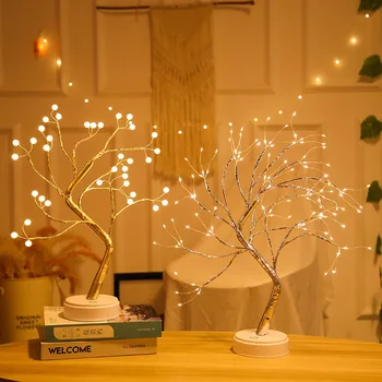 Bedroom Night Lights LED Tree Lights Copper Wire Christmas Firework Tree Night Light Home Holiday 3D Lamp Bedroom Decoration
Bedroom Night Lights LED Tree Lights Copper Wire Christmas Firework Tree Night Light Home Holiday 3D Lamp Bedroom Decoration