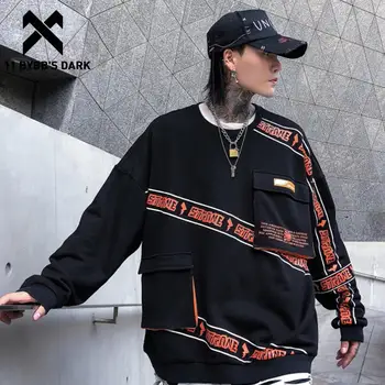 11 BYBB'S DARK Big Pocket Letter Print Men Sweatshirts 2019 Harajuku Hip Hop Casual Cotton Pullover Fashion Streetwear Tracksuit
11 BYBB'S DARK Big Pocket Letter Print Men Sweatshirts 2019 Harajuku Hip Hop Casual Cotton Pullover Fashion Streetwear Tracksuit