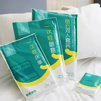 1/2/3/4Pcs Travel Disposable Bed Sheet Quilt Duvet Cover Pillow Case Bedding Set Four-Piece Hotel Quilt Cover
1/2/3/4Pcs Travel Disposable Bed Sheet Quilt Duvet Cover Pillow Case Bedding Set Four-Piece Hotel Quilt Cover