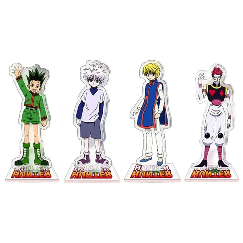 Anime HUNTER X HUNTER Cartoon Figure Killua Zoldyck Kurapika Double-sided Stand Figure Model Table Plate Decoration Gifts
Anime HUNTER X HUNTER Cartoon Figure Killua Zoldyck Kurapika Double-sided Stand Figure Model Table Plate Decoration Gifts