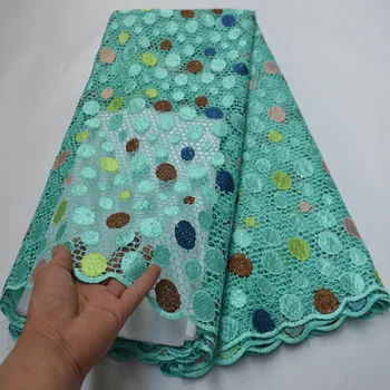 (5yards/pc) high quality mint green African guipure lace fashion dots design cord lace fabric for party dress WLP062
(5yards/pc) high quality mint green African guipure lace fashion dots design cord lace fabric for party dress WLP062