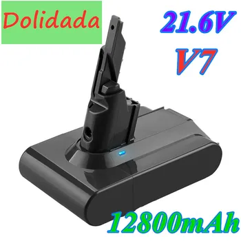 V7 original 21.6V 12800mAh Li-lon Rechargeable Battery 21.6V 12.8Ah For Dyson V7 battery Animal Pro Vacuum Cleaner Replacement 
V7 original 21.6V 12800mAh Li-lon Rechargeable Battery 21.6V 12.8Ah For Dyson V7 battery Animal Pro Vacuum Cleaner Replacement