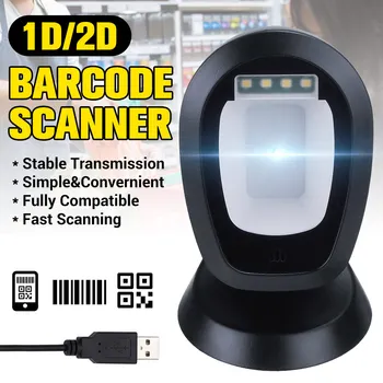 USB Automatic Barcode Scanner Handsfree 1D 2D Barcode Scanner 360 Degrees Rorating Scanning Platform with USB Interface
USB Automatic Barcode Scanner Handsfree 1D 2D Barcode Scanner 360 Degrees Rorating Scanning Platform with USB Interface