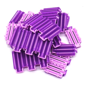 45pcs Women Hair Rollers Root Fluffy Clamps Wave Perm Rod DIY Bars Corn Clips Corrugation Hair Curler Curling Curlers Styler