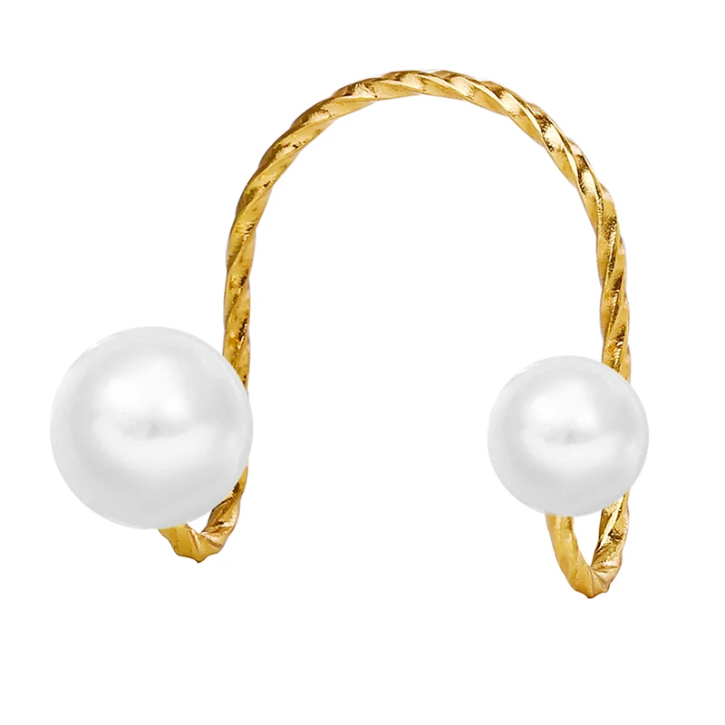 17KM Minimalistyczne złote kolczyki w kształcie koła Hoop dla kobiet - dodatek 2021, biżuteria na ślub i prezenty - Wianko - 22