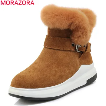 MORAZORA 2020 winter keep warm fashion women boots comfortable flat heel round toe high quality ankle boots black gray
MORAZORA 2020 winter keep warm fashion women boots comfortable flat heel round toe high quality ankle boots black gray