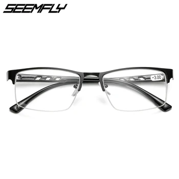 Seemfly Classic Half Frame Finished Myopia Glasses Women Men Nearsighted Eyelasses Shortsighted Eyewear -1.0 To -4.0 Unisex New
Seemfly Classic Half Frame Finished Myopia Glasses Women Men Nearsighted Eyelasses Shortsighted Eyewear -1.0 To -4.0 Unisex New