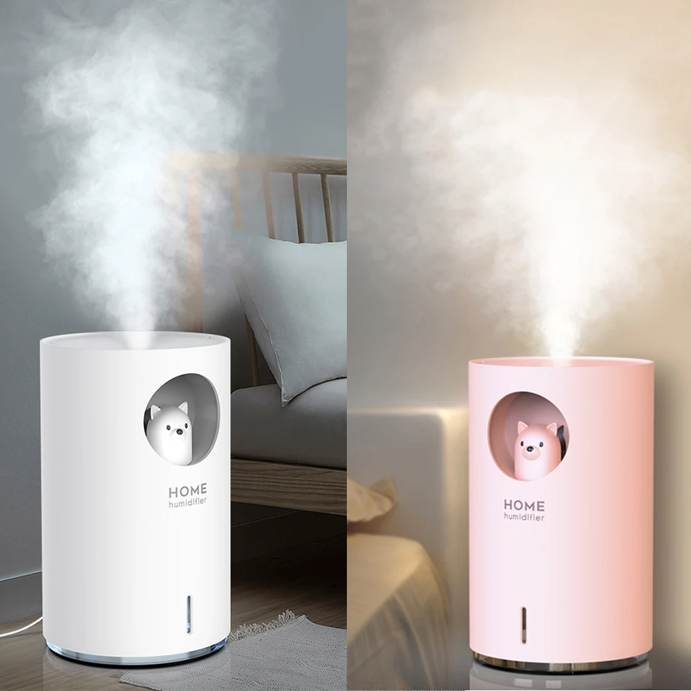 900ML USB Air Humidifier Cute Pet Mini Ultrasonic Water-Soluble Essential Oil Diffuser Aroma Mist Nano Spray LED Lamp For Home
900ML USB Air Humidifier Cute Pet Mini Ultrasonic Water-Soluble Essential Oil Diffuser Aroma Mist Nano Spray LED Lamp For Home