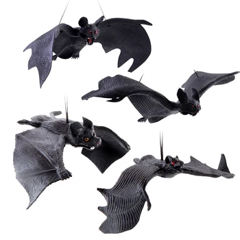 Halloween Simulation Animals Bats Trick Toy Halloween Decoration Horror House Bat Hanging Props Home Wall Window Decor 
Halloween Simulation Animals Bats Trick Toy Halloween Decoration Horror House Bat Hanging Props Home Wall Window Decor