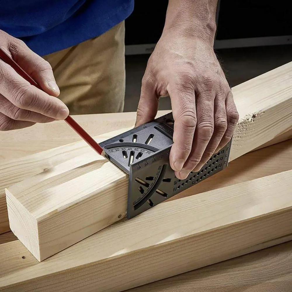 Woodworking Scribe Mark Line Gauge Ruler T-Type Square Layout Corner Ruler Plastic Miter 90 Degree Measuring Gauging Carpenter
Woodworking Scribe Mark Line Gauge Ruler T-Type Square Layout Corner Ruler Plastic Miter 90 Degree Measuring Gauging Carpenter